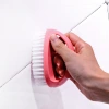Daily necessities multi-purpose laundry brush with handle, candy-colored plastic laundry brush, candy-colored shoe cleaning brush Specification image
